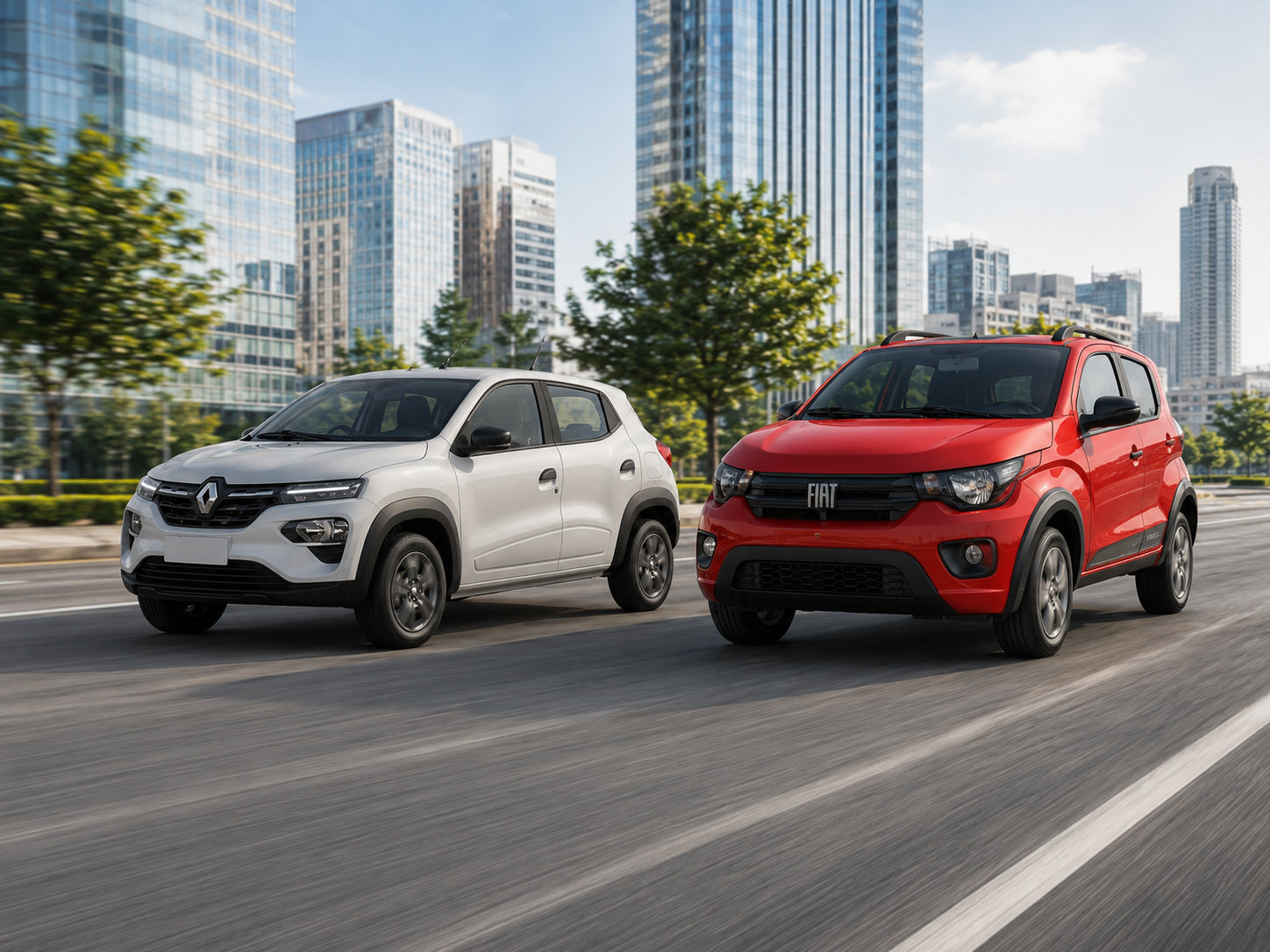 Hatch Compacto disponível para locação